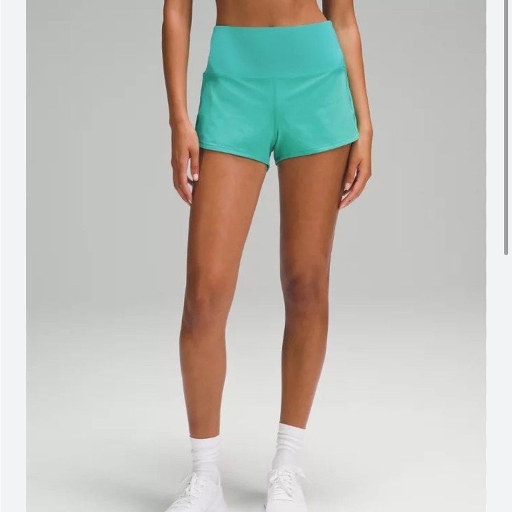 lululemon speed up shorts 2.5 size 2